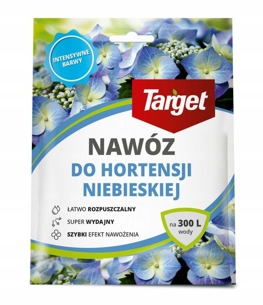 

Nawóz Target do hortensji Intensywne Barwy 150 g