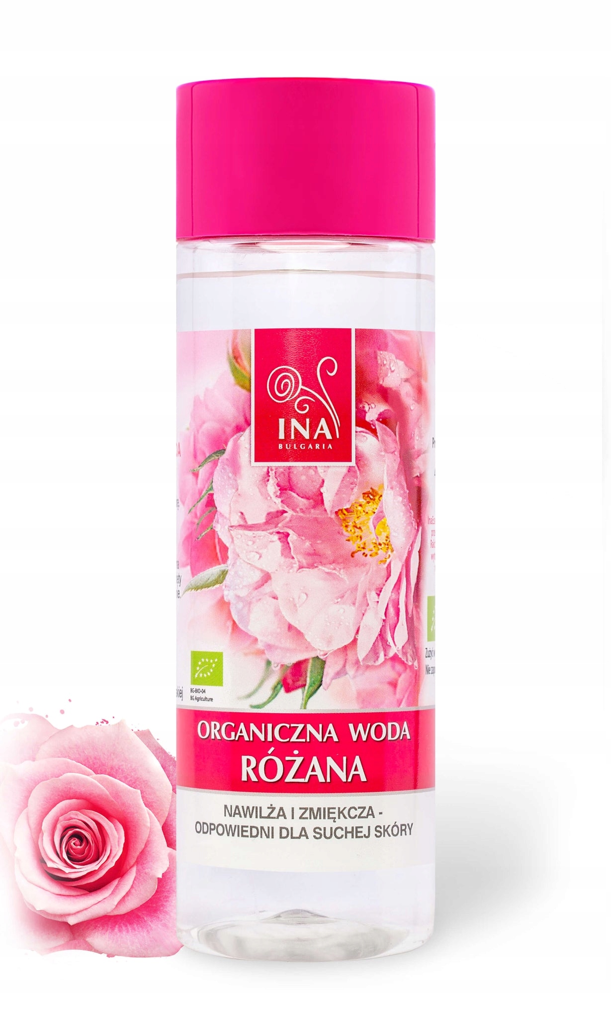 

Organiczna woda różana do suchej i zmęczonej skóry