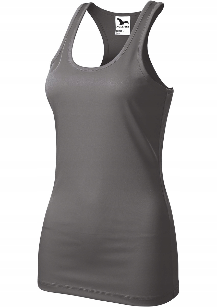 MALFINI RACER 167 damska koszulka SPORTOWA TOP BOKSERKA na RAMIĄCZKACH S