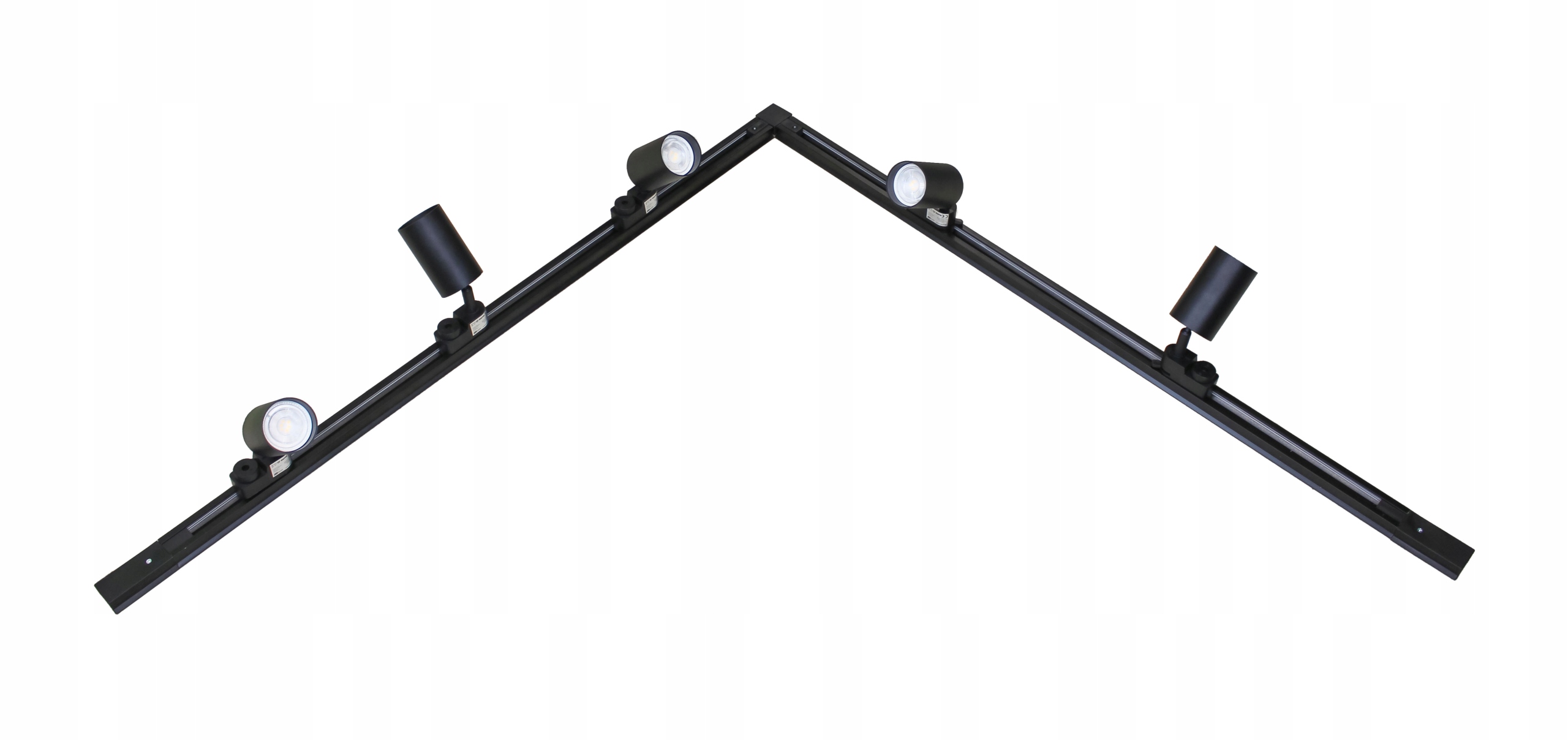 Zestaw 2x Szynoprzewód 1m + łącznik + 5x GU10 LED Reflektory Na Szynę Kod producenta MC0413