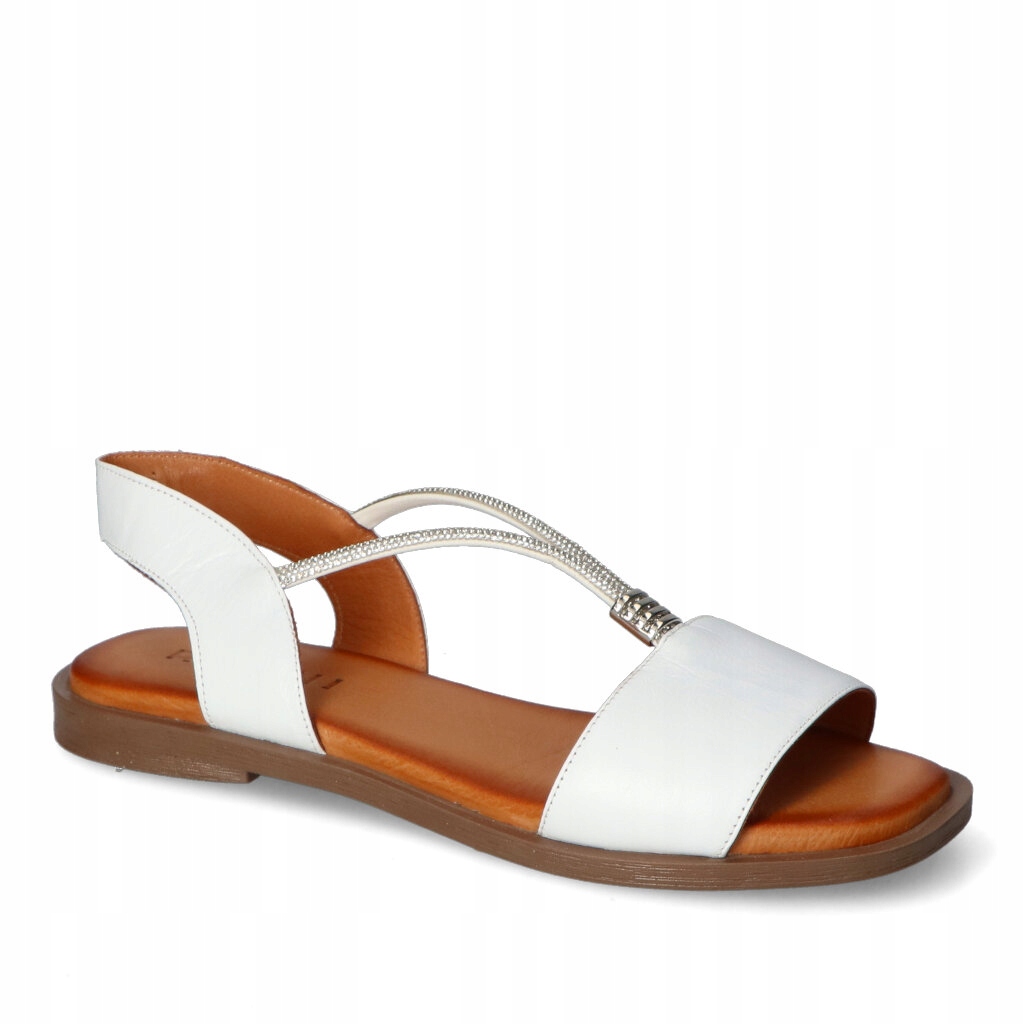 Sandály Ravini 51 Bílé lico 36