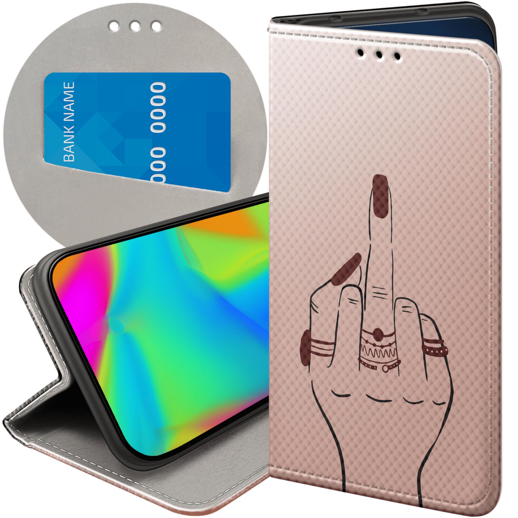 Etui Z Klapką Do Samsung Galaxy S24 Fe Fuck You Fuck Off Futerał Case