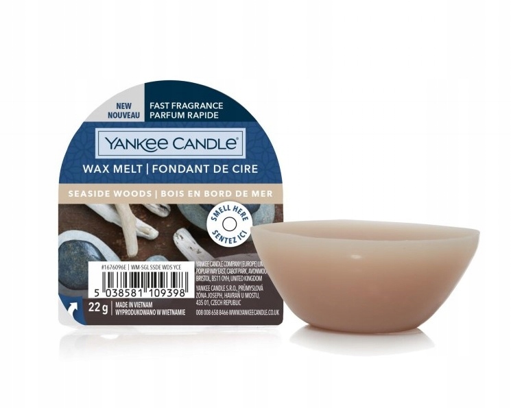 

Yankee Candle Seaside Woods Wosk Zapachowy 22 G