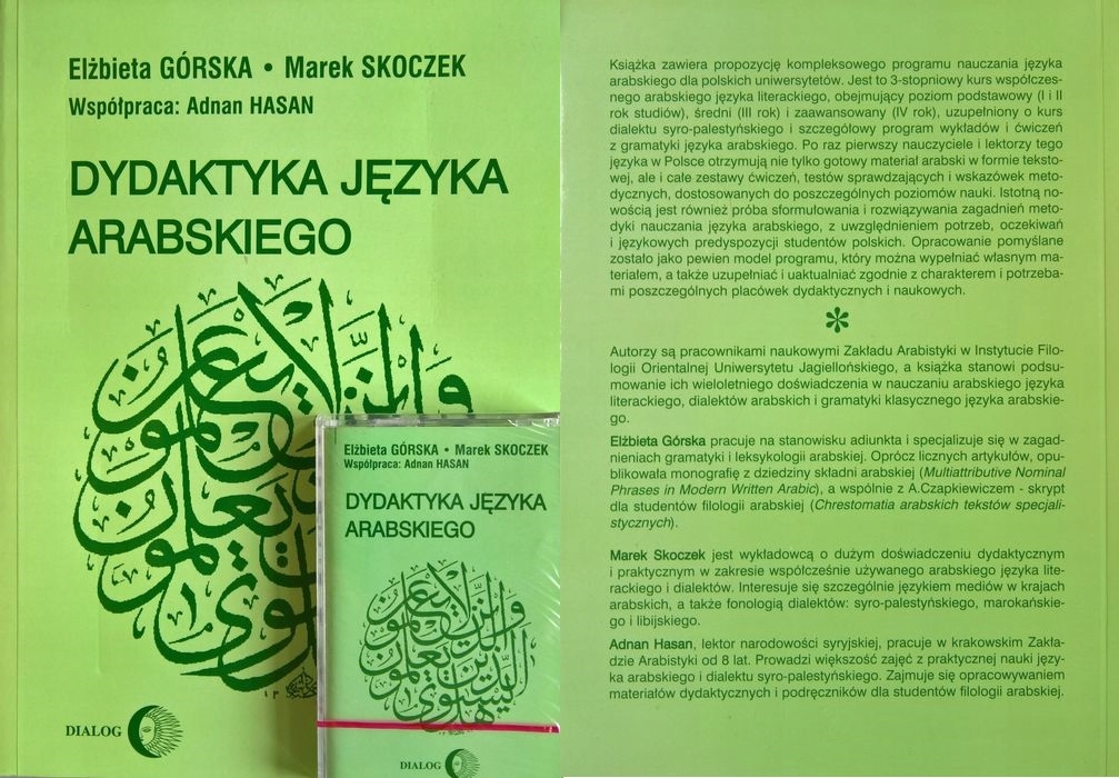 DYDAKTYKA JĘZYKA ARABSKIEGO ARABSKI +K +CD GÓRSKI