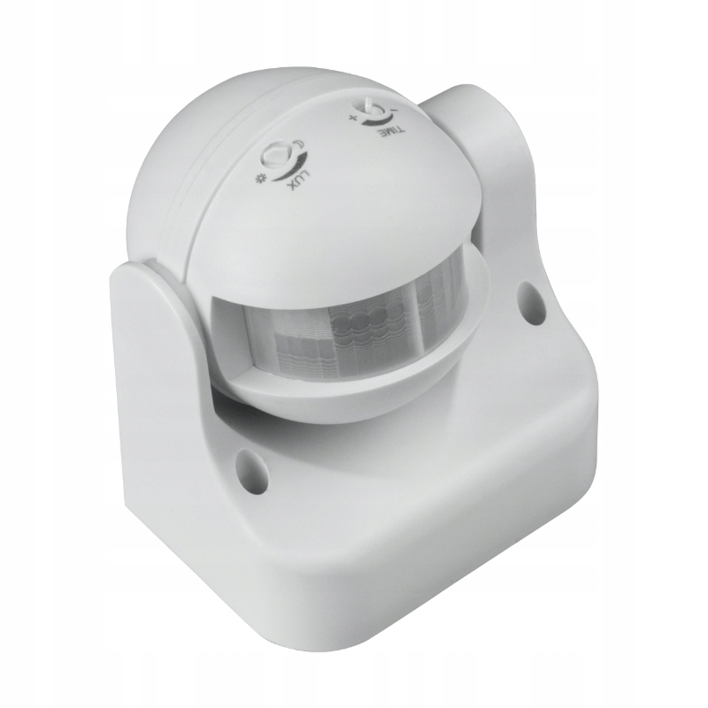 Czujnik ruchu PIR, IP44, biały Stan opakowania oryginalne