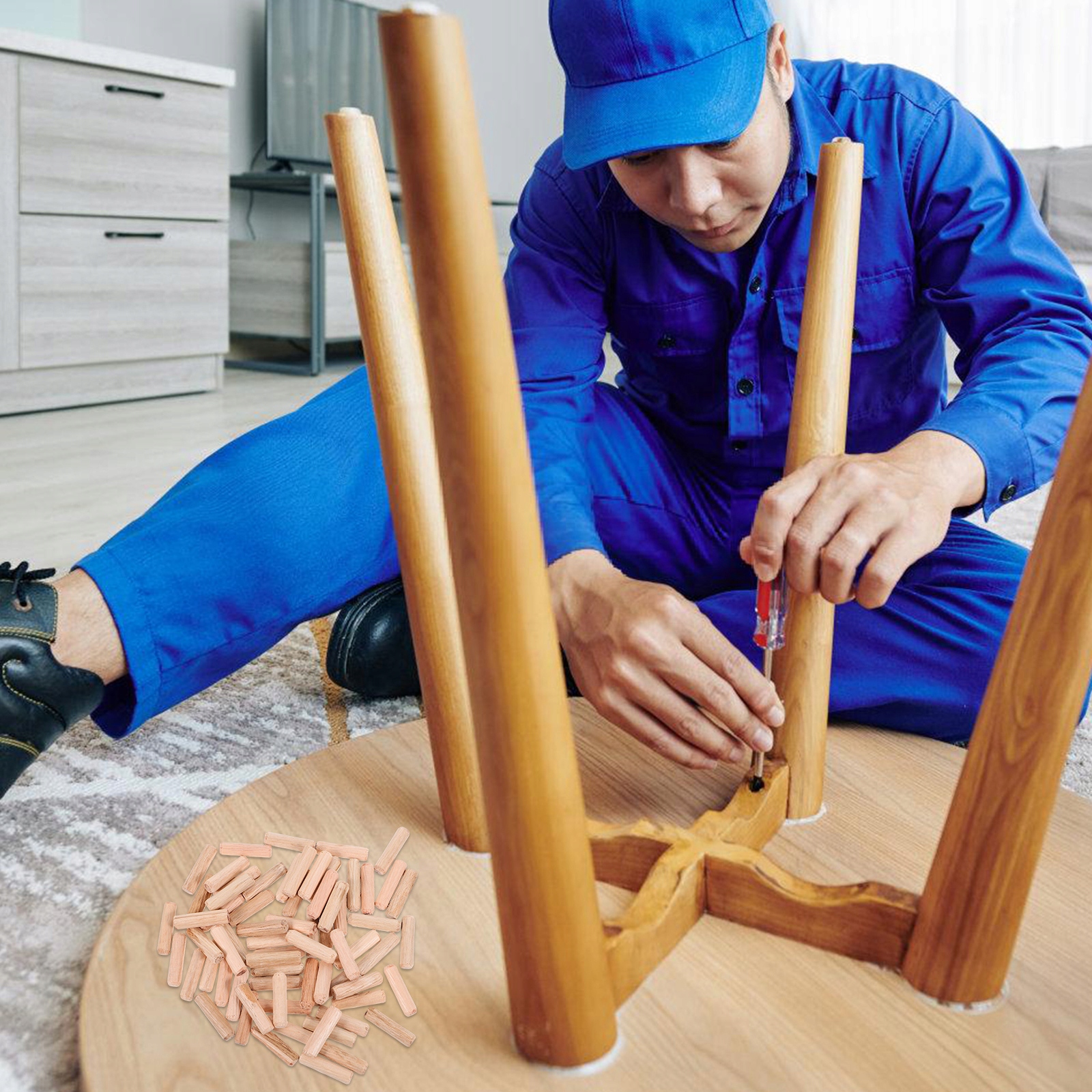 1 TORBA DREWNIANE KOŁKI DREWNIANE KABLOWANE Kod producenta 18105687