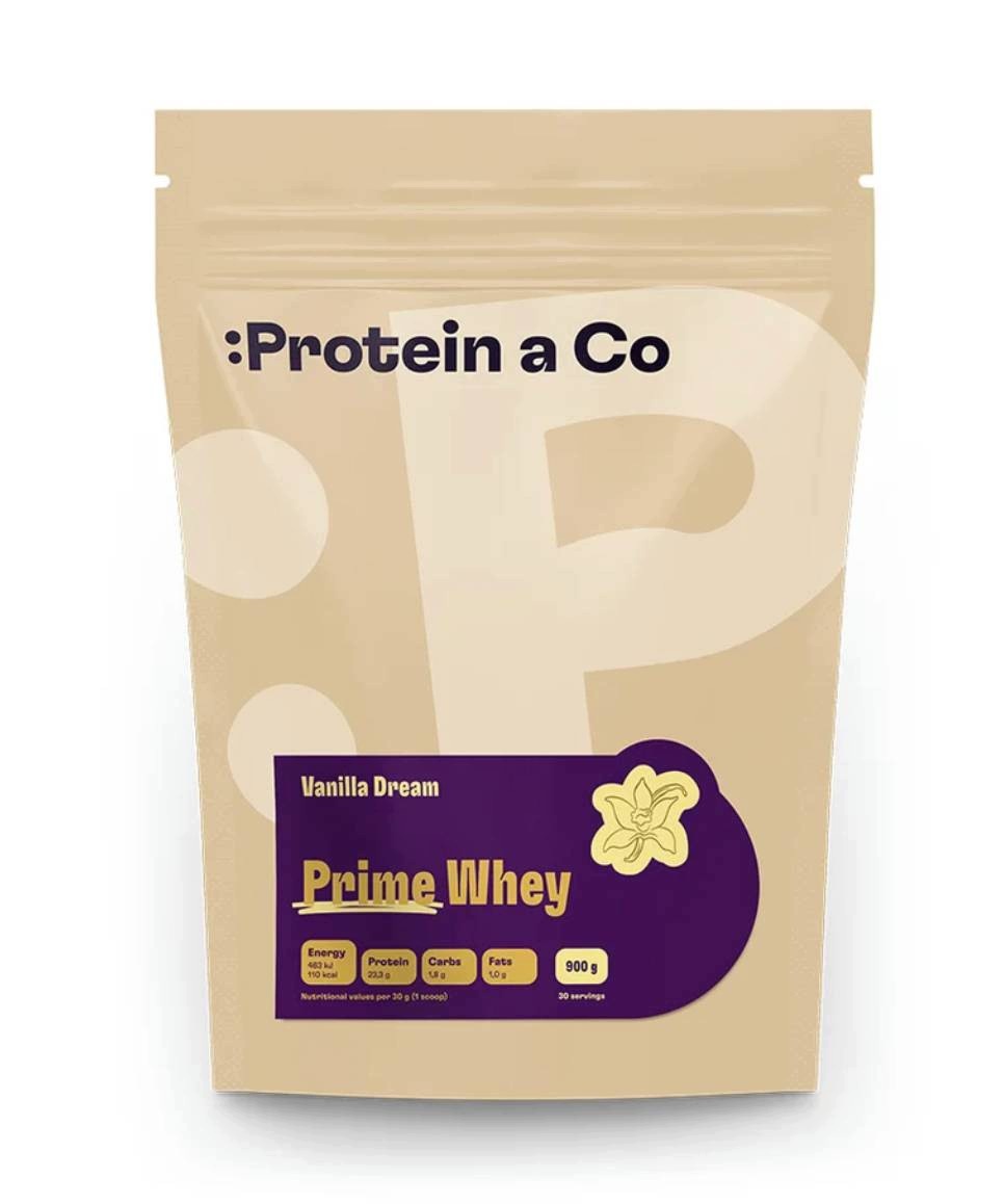Protein a co- Prime Whey (900 g) Vanilka