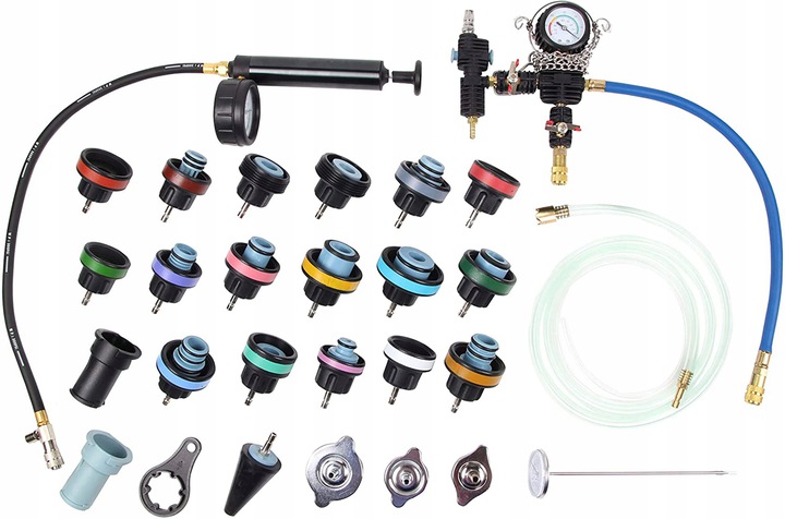 TESTER SZCZELNOSCI UKLADU CHLODZENIA CHLODNICY Weight with packaging 6 kg