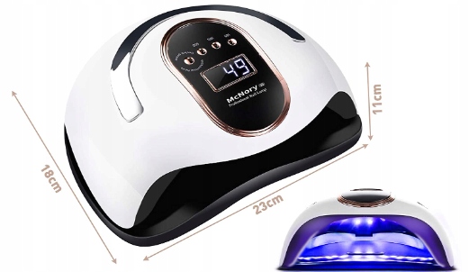 GASHIO Lampa UV LED Do Paznokci 168W Z Czujnikiem I Timerem — miniatura 13