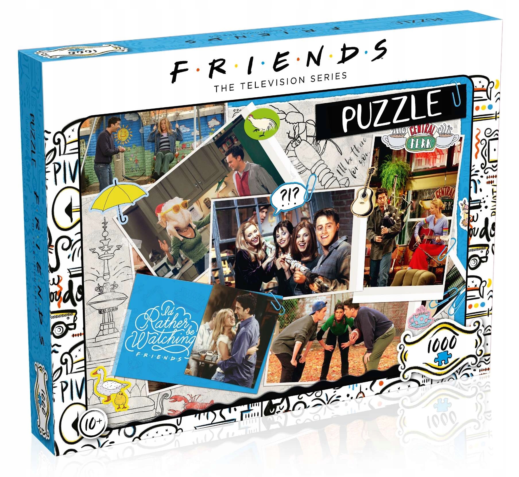 

Puzzle 1000 Elem. Przyjaciele Friends Dla Fanów