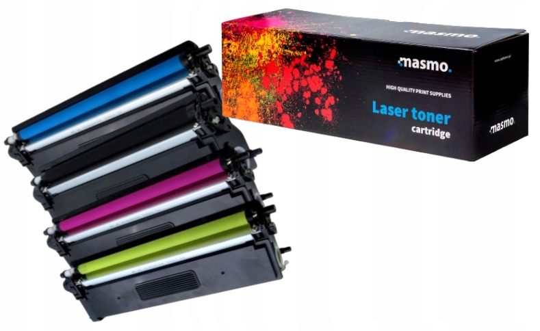 Sada Masmo 4x toner pro Brother TN423 DCP-L8410CDW MFC-L8690CDW MFC-8900CD