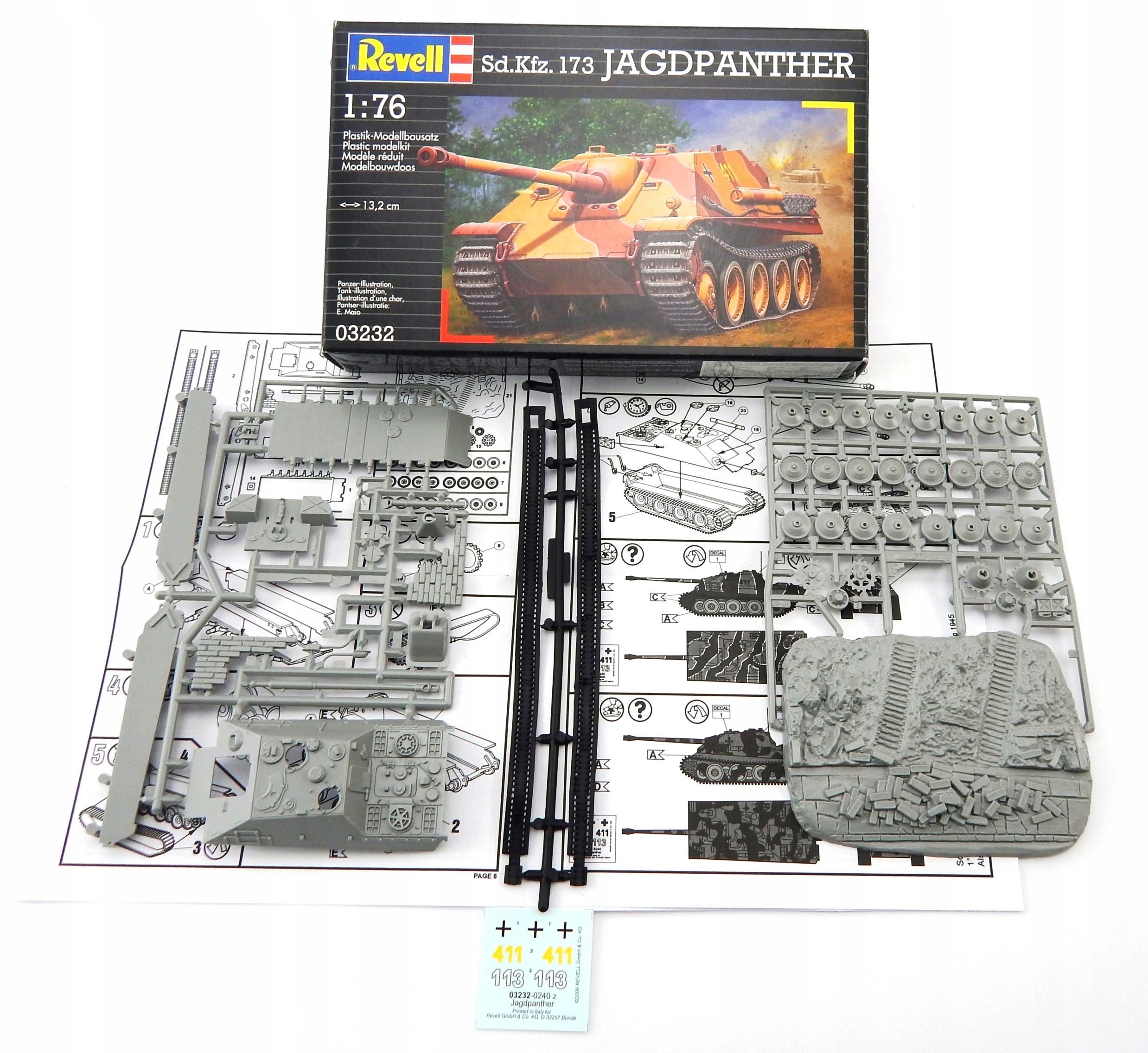 

A6111 Model czołgu do sklejania Sd.Kfz. 173 Jagdpa