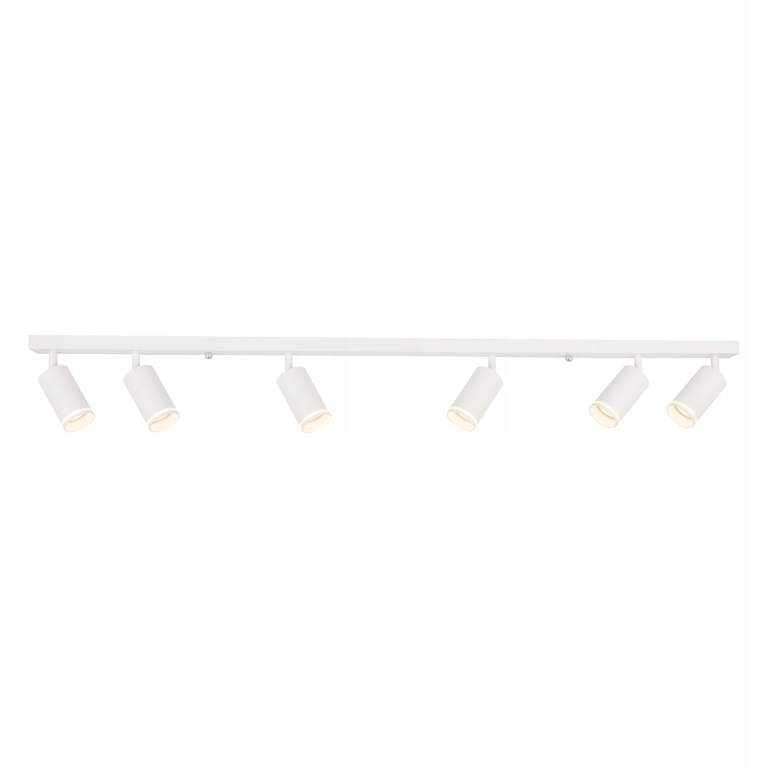 Svítidlo Pipe Ring Spot Bílé 6xGU10