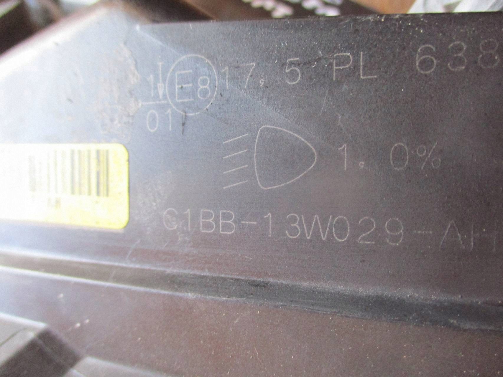light front front right FORD FIESTA MK7 LIFT