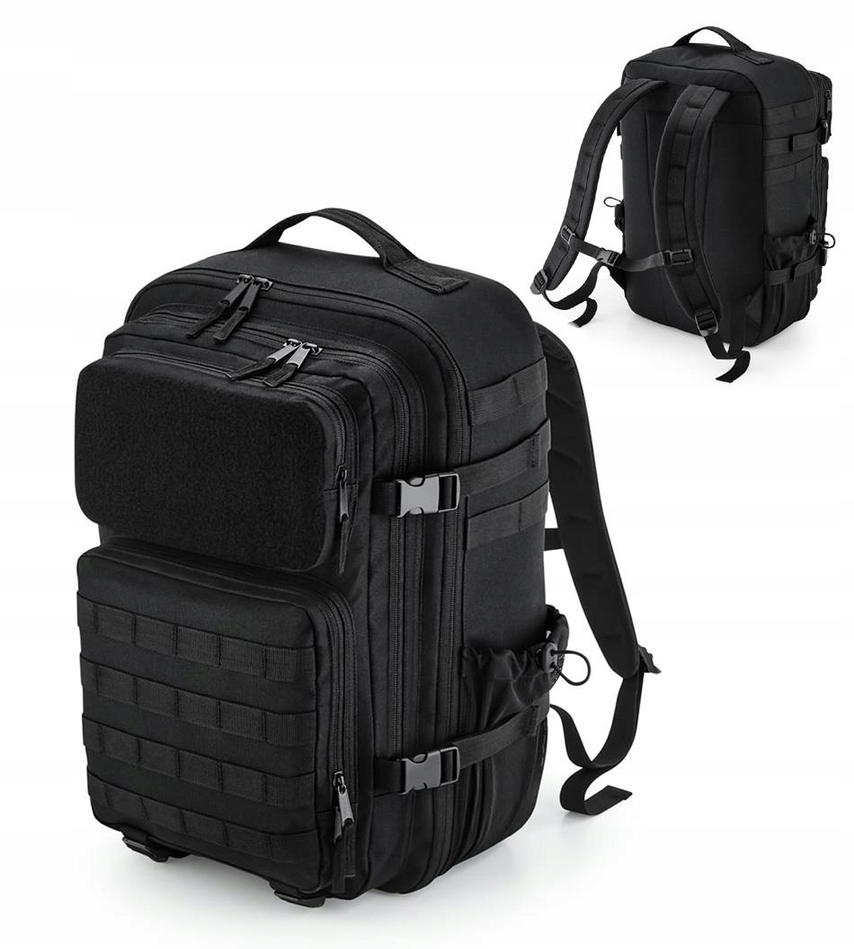 Batoh Vojenský taktický vojenský Survival Objemný pánský 35 l černý