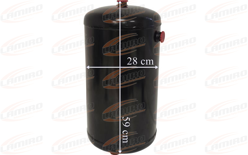 ZBIORNIK POWIETRZA 30L 276X575 15 BAR VOLVO Part manufacturer Lamiro