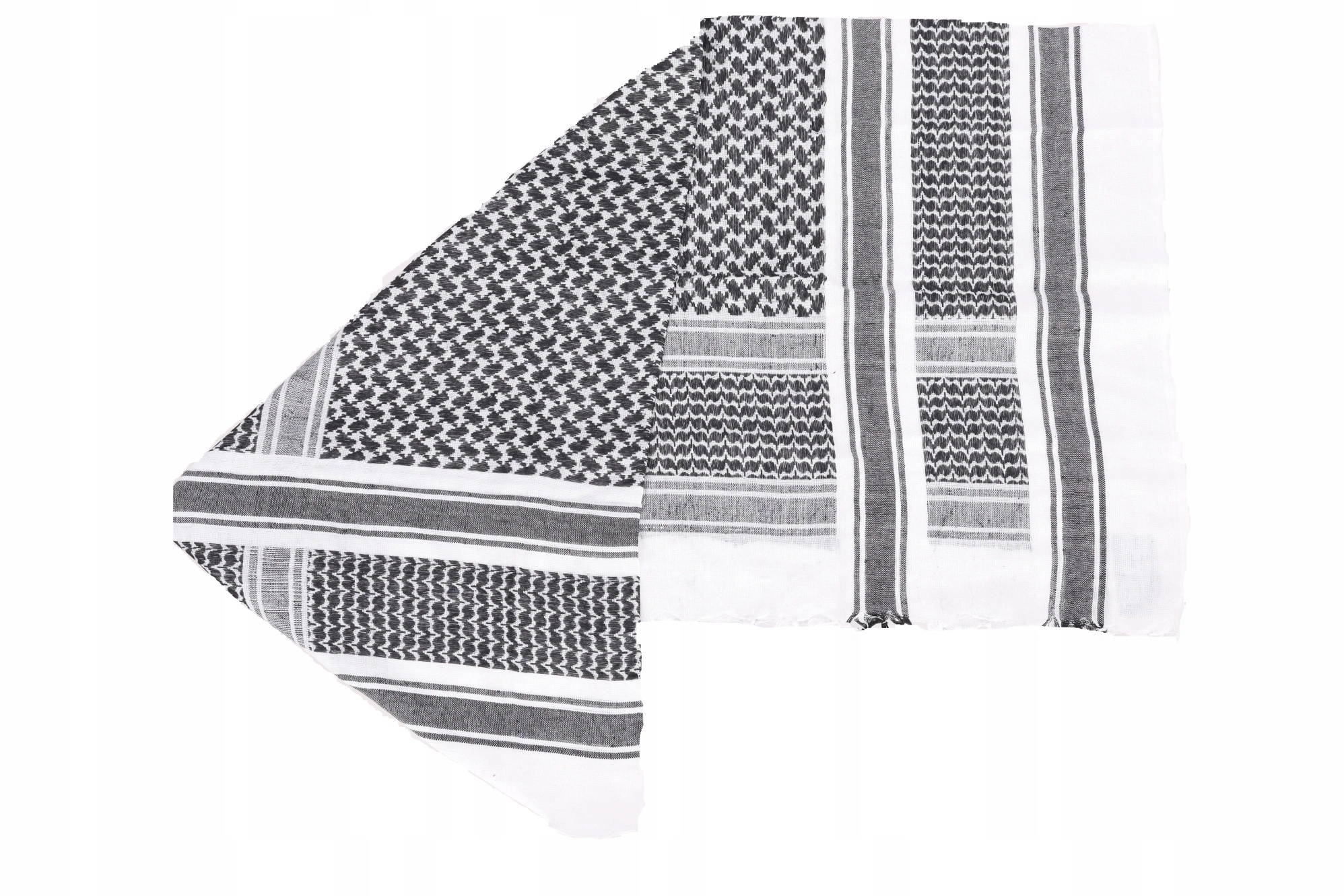 Chusta Arafakta Kefija bawełn Specna Arms typu Shemagh Regular Czarno-biała