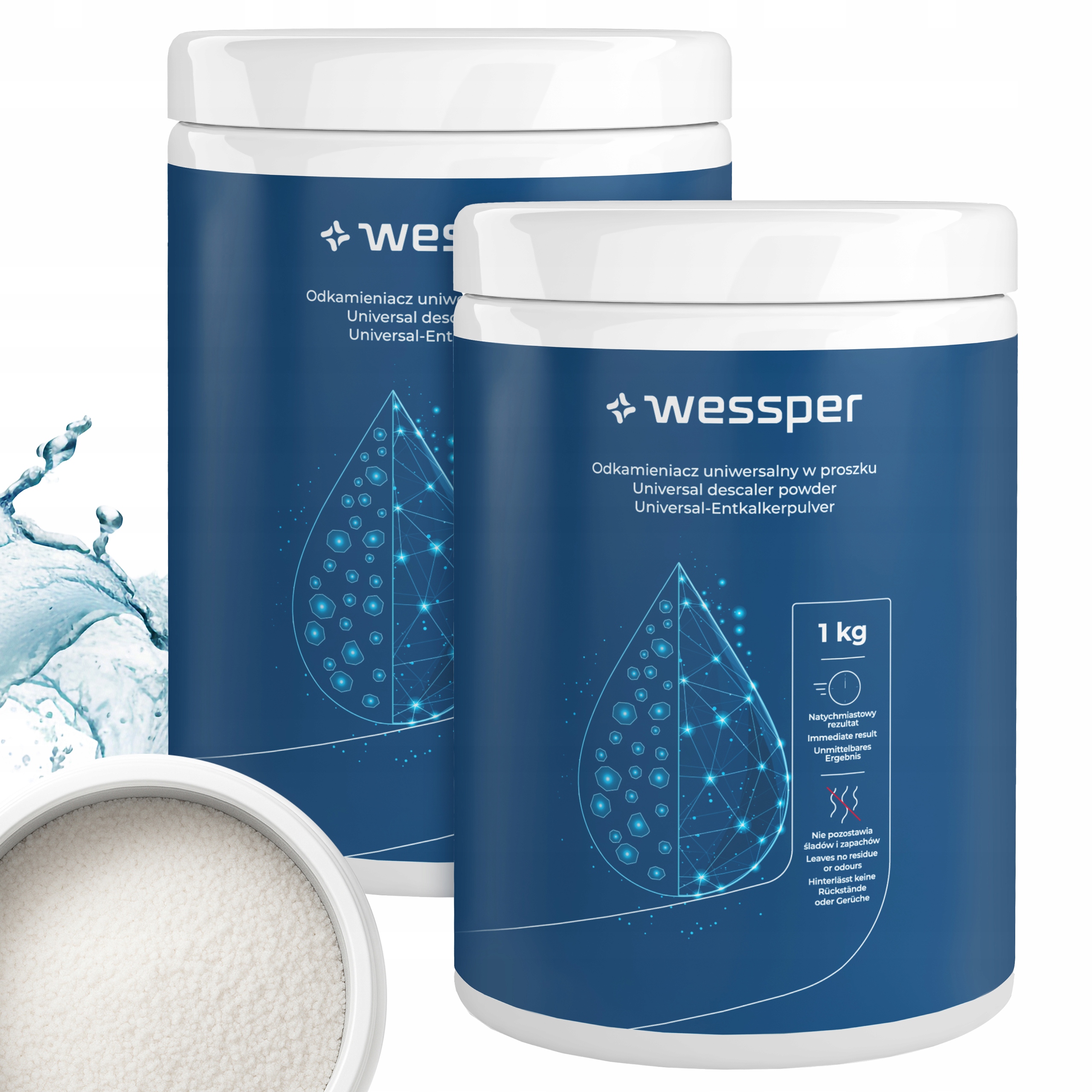 Levně Silný účinný odvápňovač pro kávovar pračky v prášku 2 kg