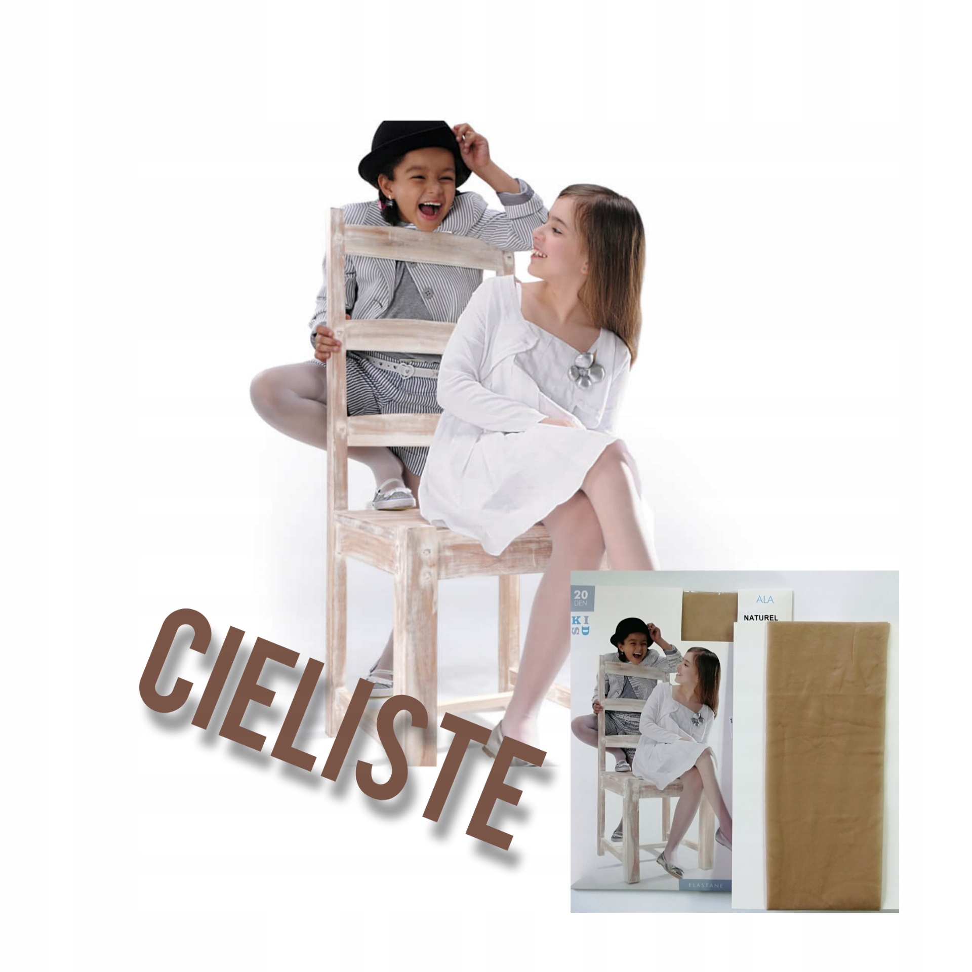 

Rajstopy dziewczęce Cieliste 20den.KNITTEX 122-128