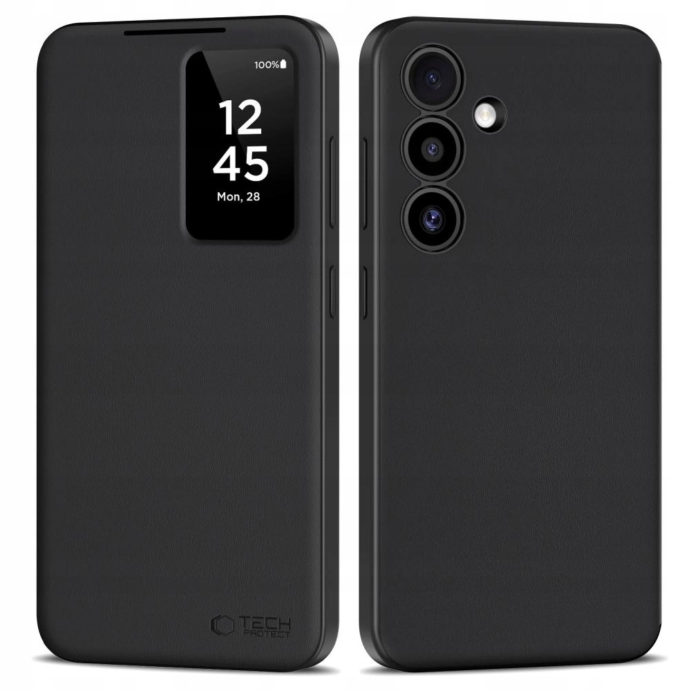 Etui Tech-Protect Smart Wallet na Samsung Galaxy S25 Fe czarny mat