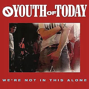 Lp Youth Of Today: We're Not In This Alone Yellow & Orange Custard Vinyl