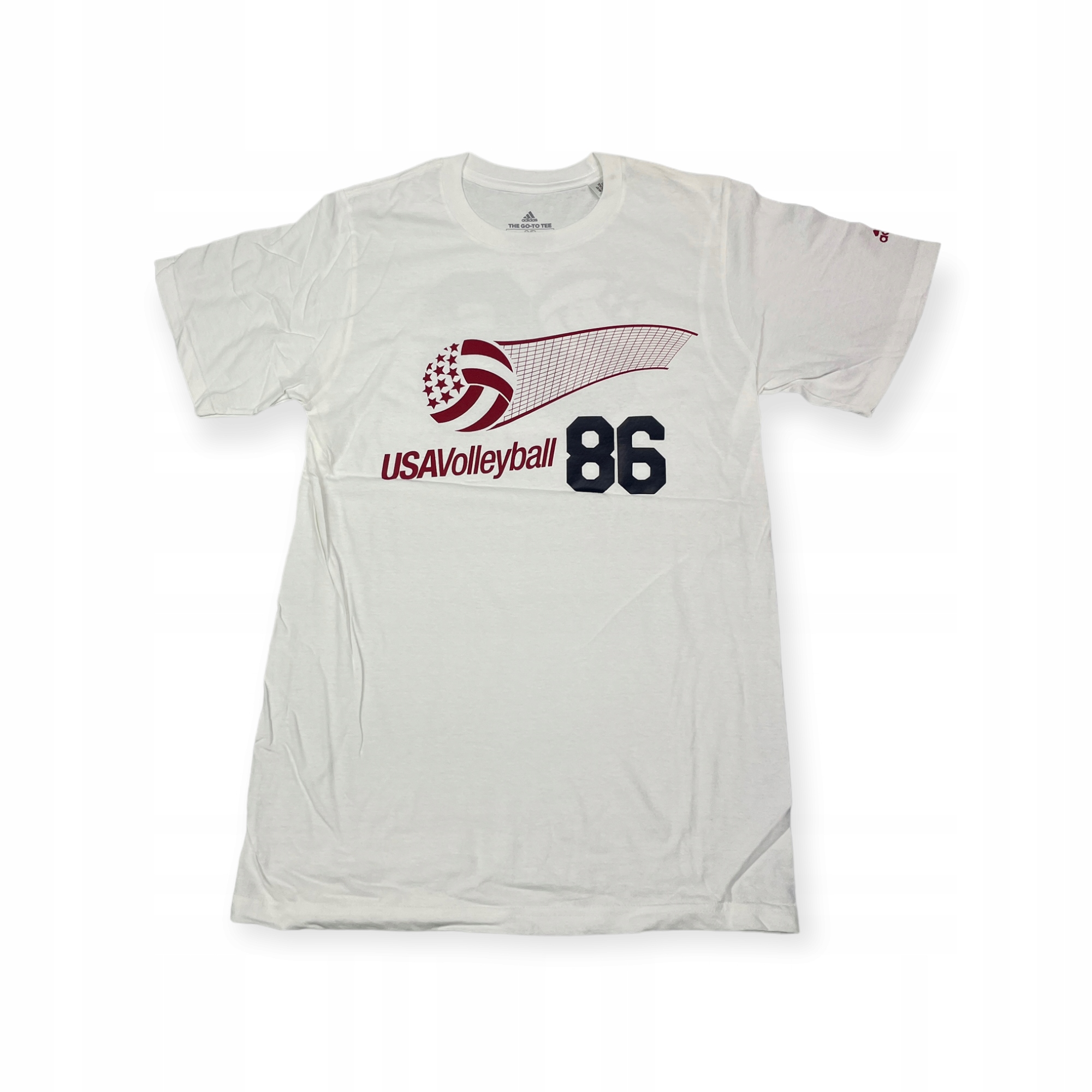 Koszulka męska biała ADIDAS VOLLEYBALL S 86