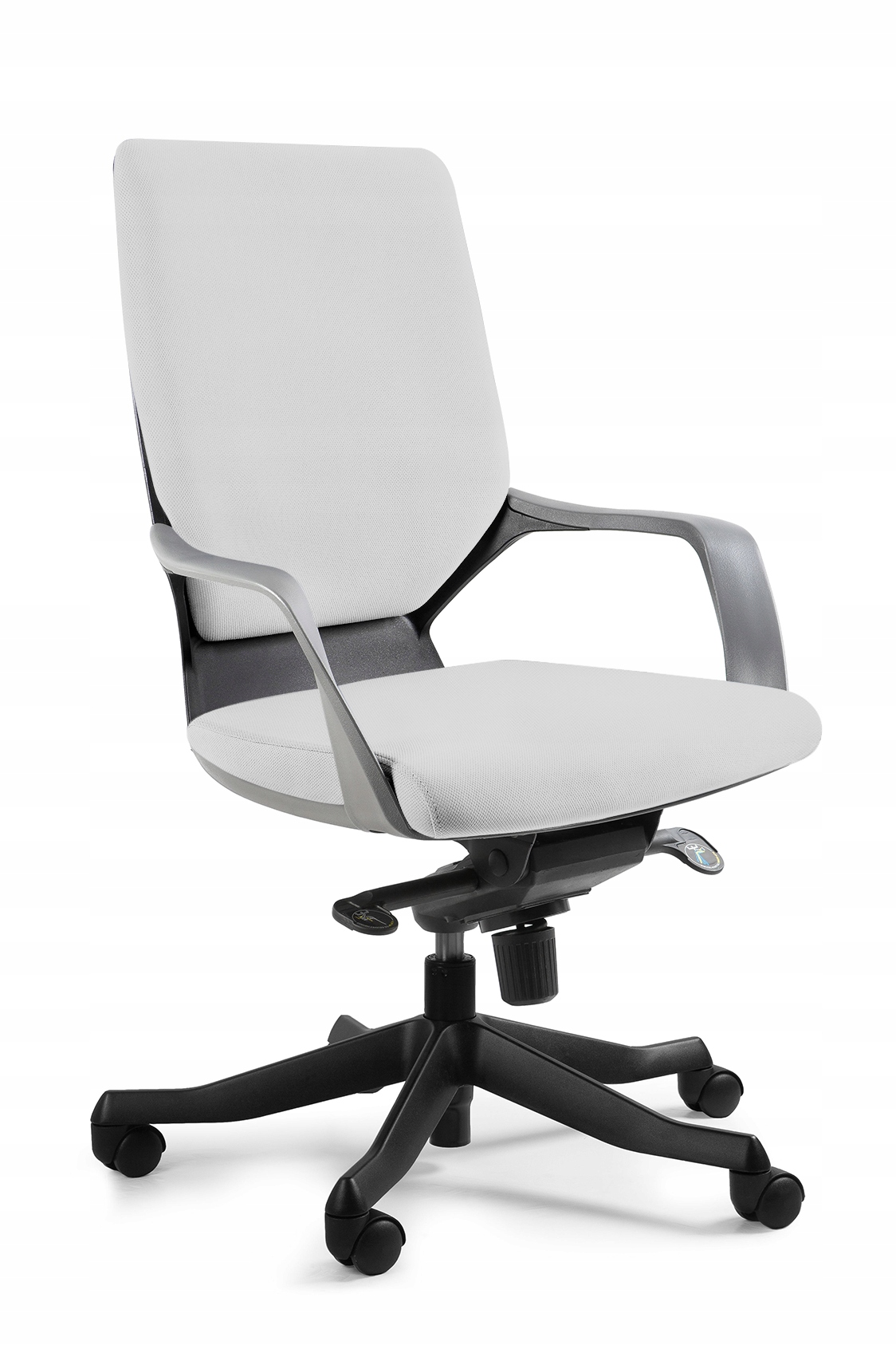 FOTEL niskie oparcie APOLLO M czarny/ BL416 unique