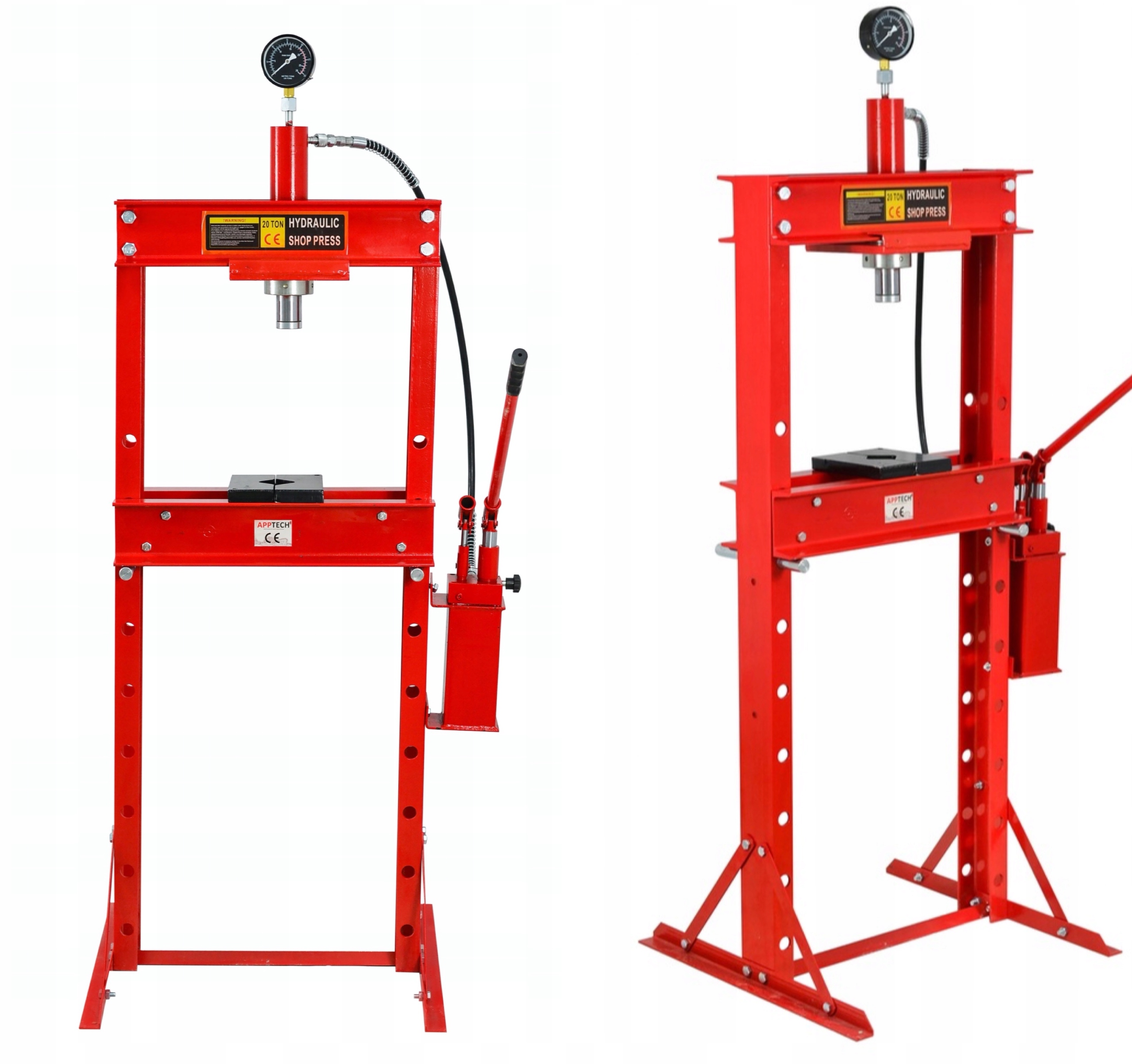 PRASA HYDRAULICZNA 20TON 20T 2STOPNIE POMPA CIĘZKA