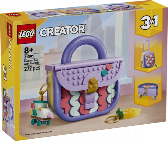 Lego (r) Creator 31391 Módní Kabelka S Úložným Prostorem