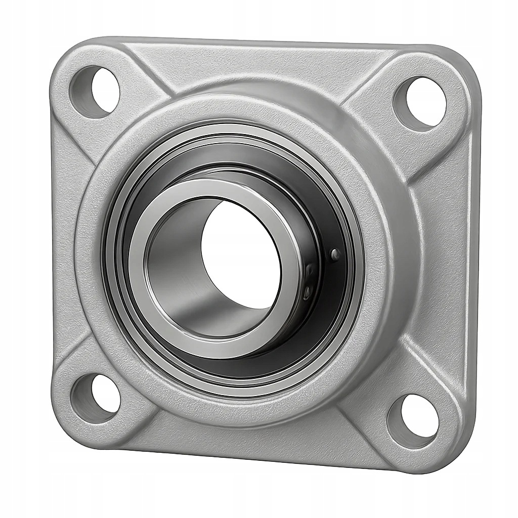 AELF208, Nke Přírubová ložisková jednotka 40x0x0 mm, 1.74 g