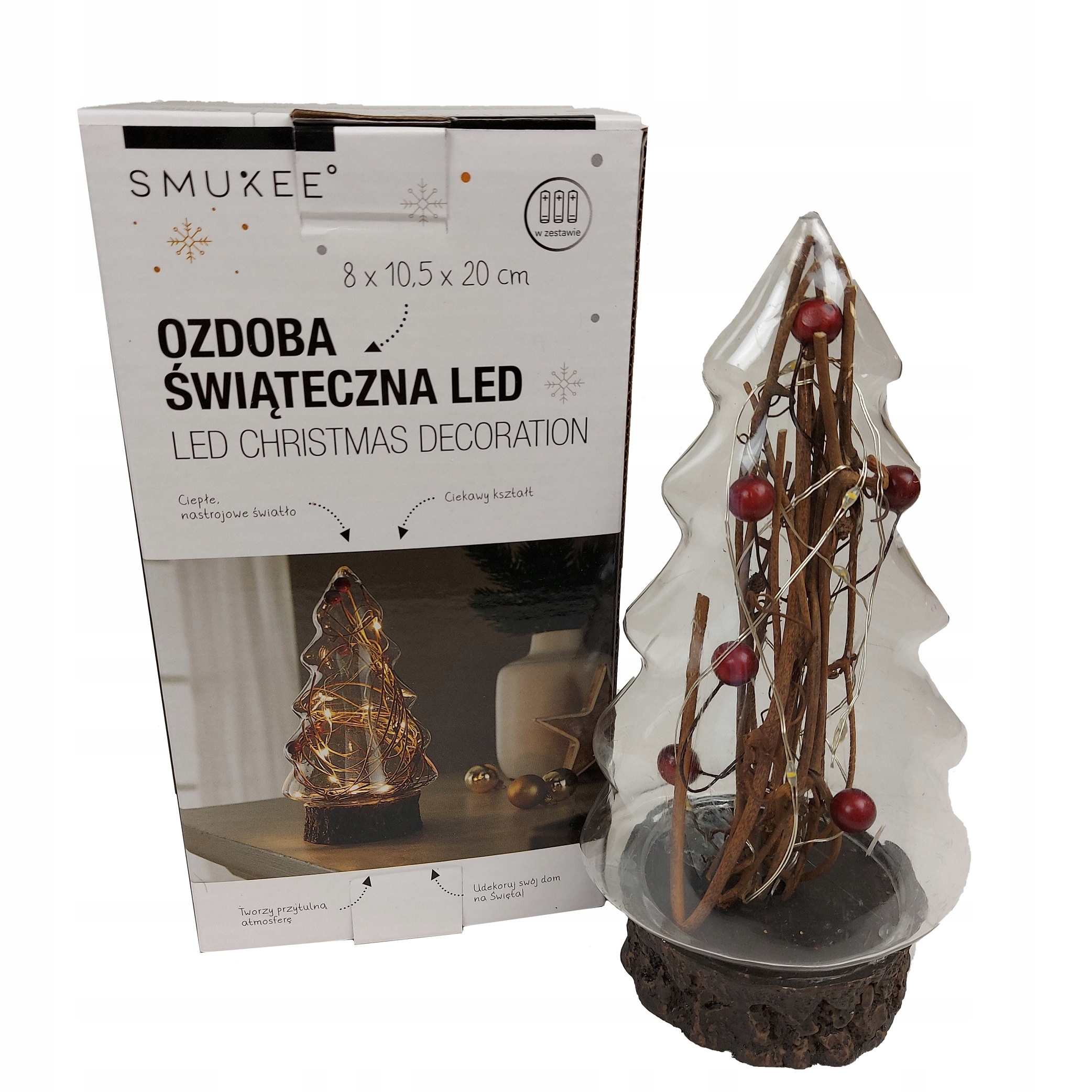 

Dekoracja Świąteczna Led Choinka