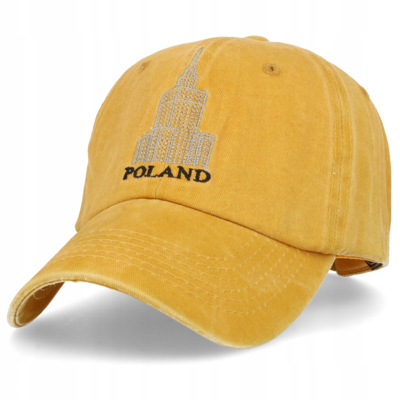

Czapka z daszkiem bejsbolówka jeans vintage
