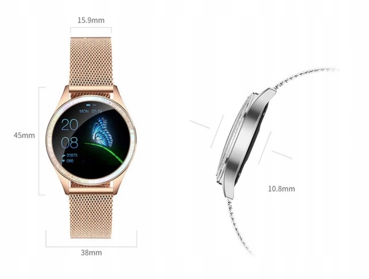 Smartwatch Oromed Smart CRYSTAL SILVER ORO-SMART Lokalizator GPS nie