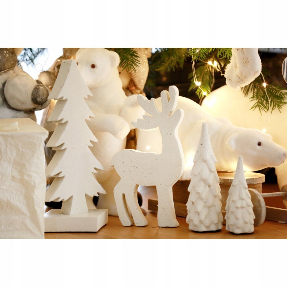 FIGURKA CHOINKA z betonu architektonicznego ŚWIĘTA Kod producenta CADI-M-MZ-BA