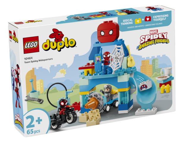 Lego(r) Duplo 10464 – Úkryt Pavoučího Týmu