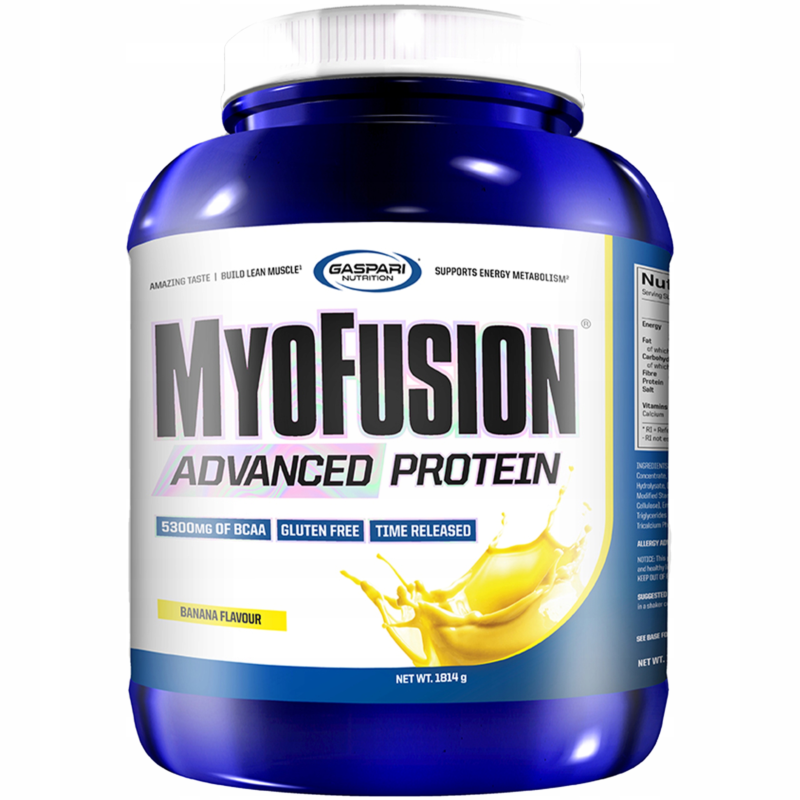 Proteinový koncentrát hydrolyzát 1814 g Wpc Wpi Wph Gaspari Banán