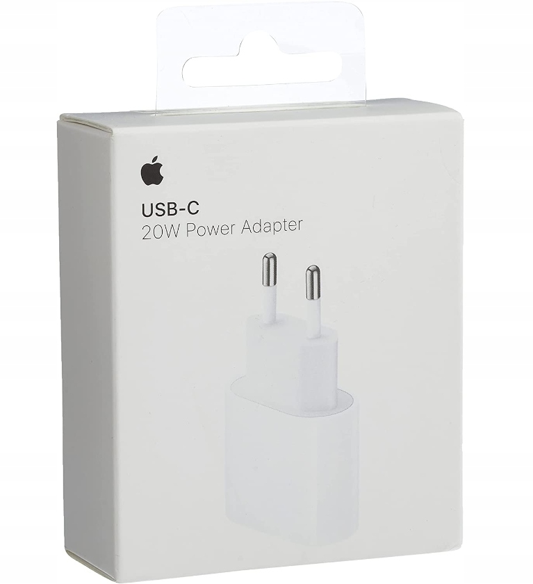 SZYBKA WTYCZKA KOSTKA ŁADOWARKA DO APPLE 20W USB-C iPhone GRATIS PREZENT Złącza USB 3.1 typ C USB typ C Apple Lightning