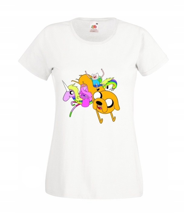 

Damska Koszulka Adventure Time Pora na przygodę