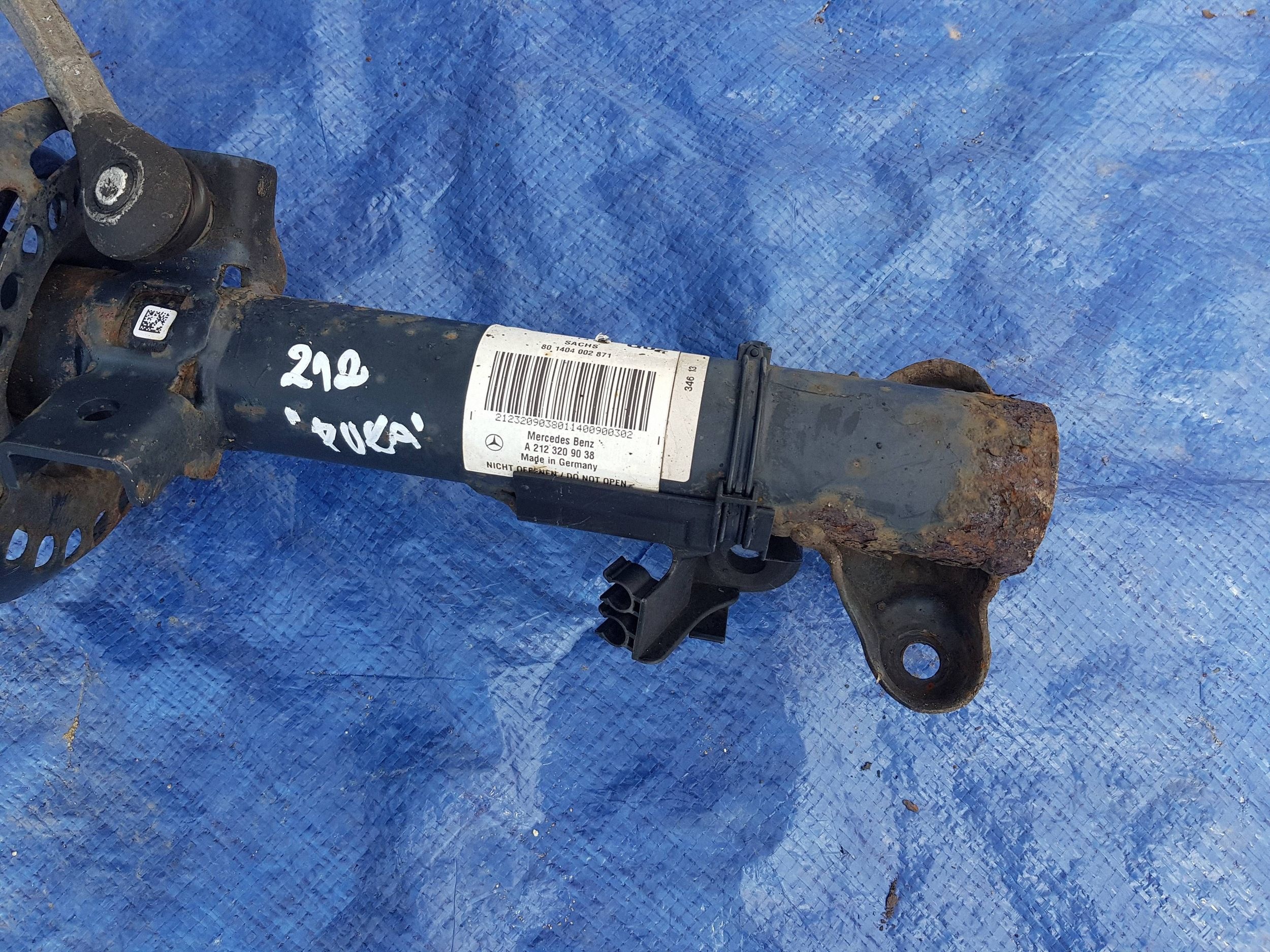 shock absorber front front right left Mercedes E W212 2123209038