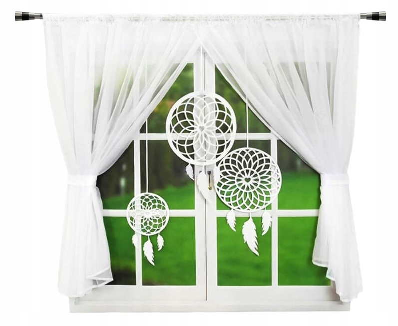 Set Záclona Voál Panel Lapač Snů 400x150 L367