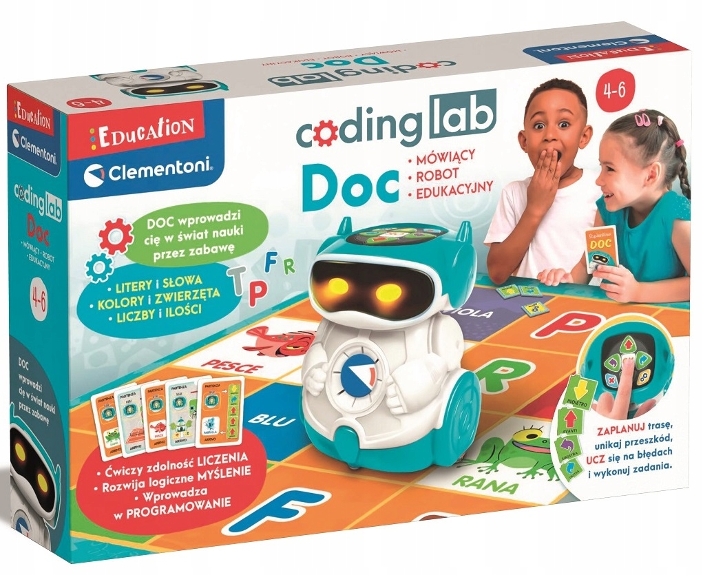 

Mówiący Robot Edukacyjny Doc 50730 Clementoni
