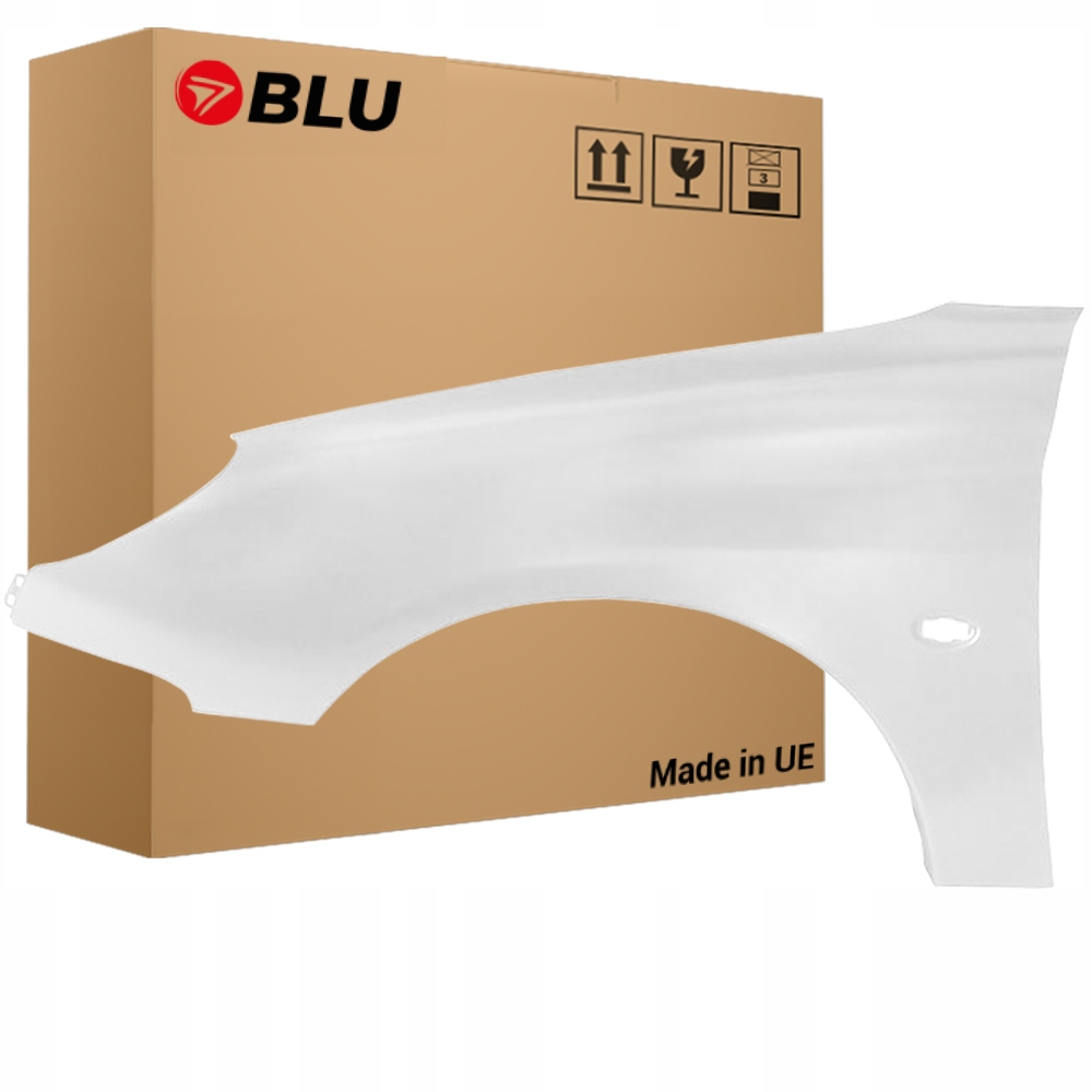 Blu Blatník Peugeot 206 CC Ewp levý bílý 98-09 přední