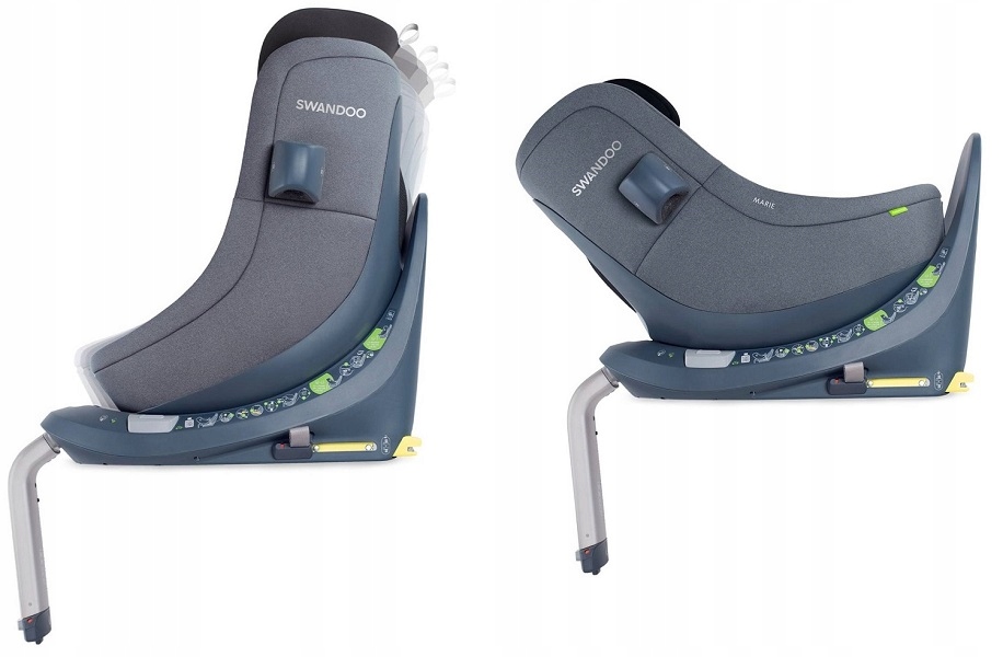 FOTELIK SWANDOO MARIE 3 I-SIZE OBROTOWY 0-18KG Sposób montażu ISOFIX