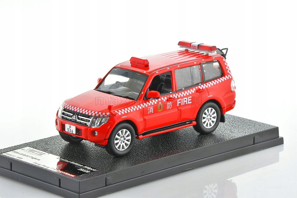 Mitsubishi Pajero Hong Kong Fire 1/43 Vitesse