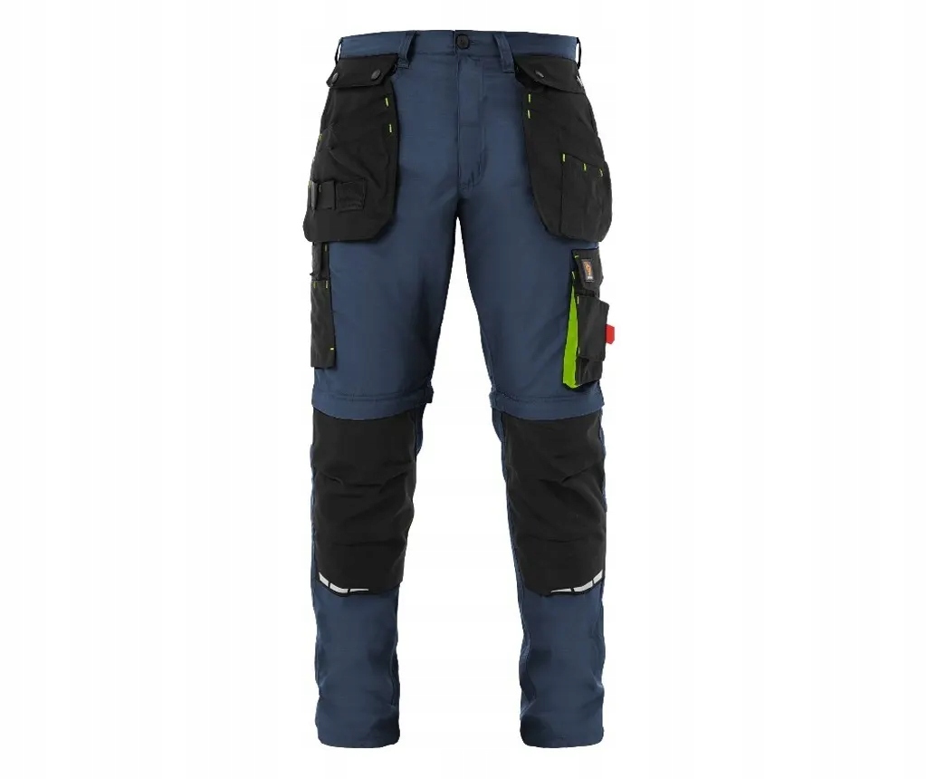 Spodnie Robocze 2w1 Letnie Odpinane Szorty Monterskie Wzmocnione Bhp Pro 58