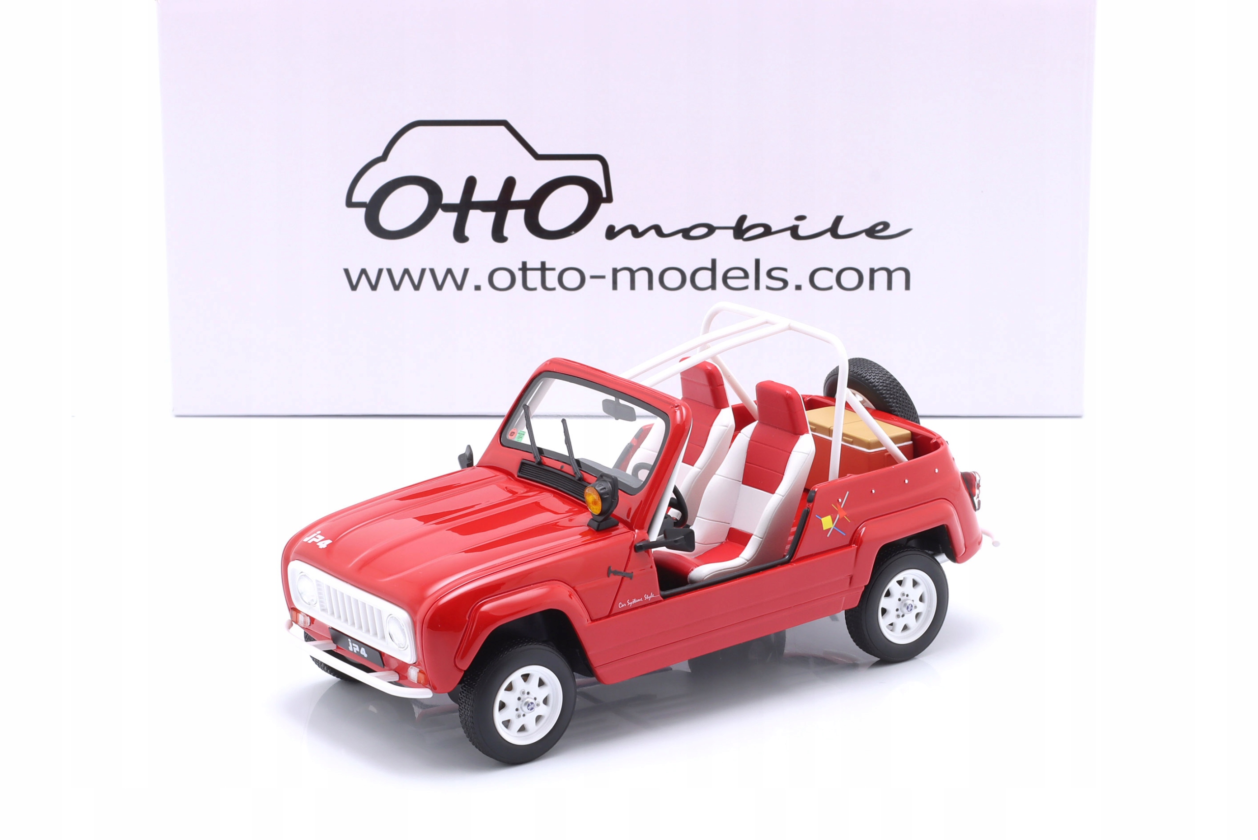 OTTO RENAULT 4L JP4 1999 Red L.E.1/2000 1:18