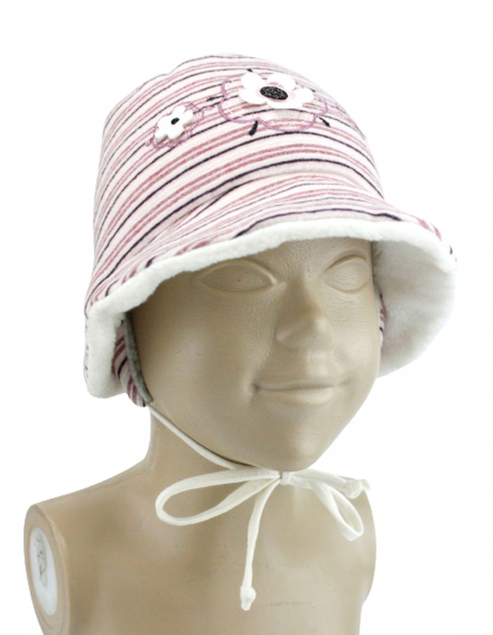 

Broel Milenka 10079 Wiązana Czapka Dziecięca R.45