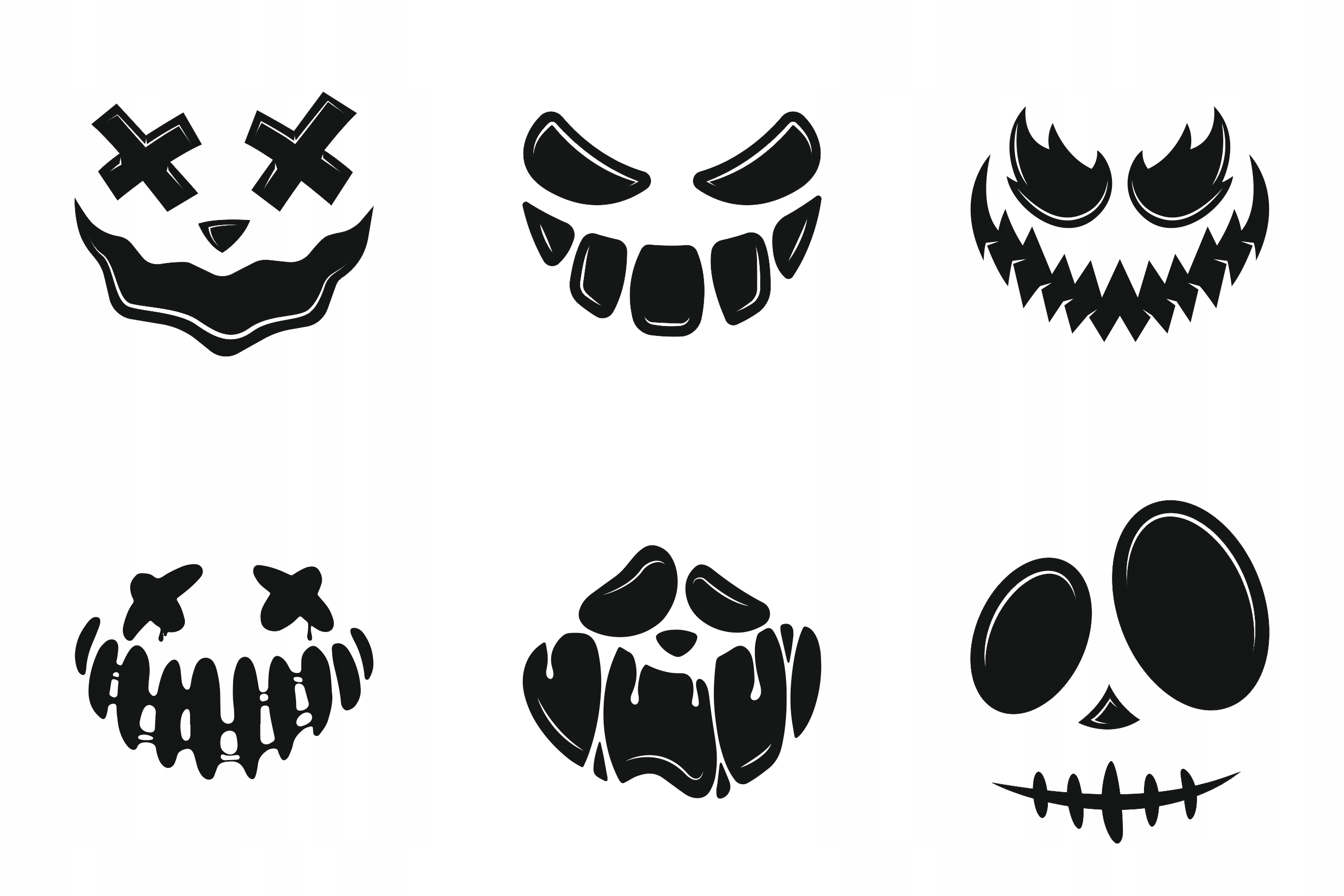 Naklejki 6 sztuk / Wzory / Kolory