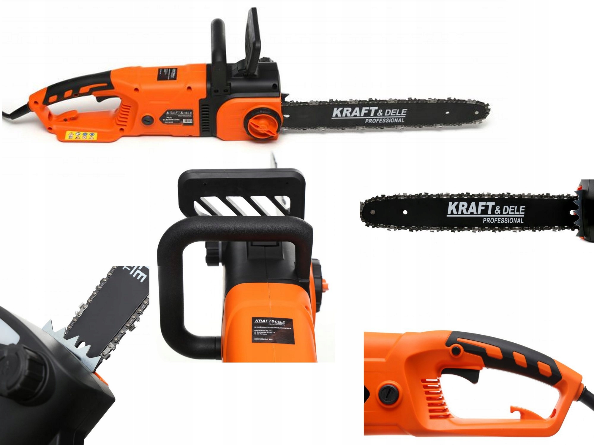 Kraft&dele Síťová Elektrická Řetězová Pila 3100W 16'' 40CM KD10640