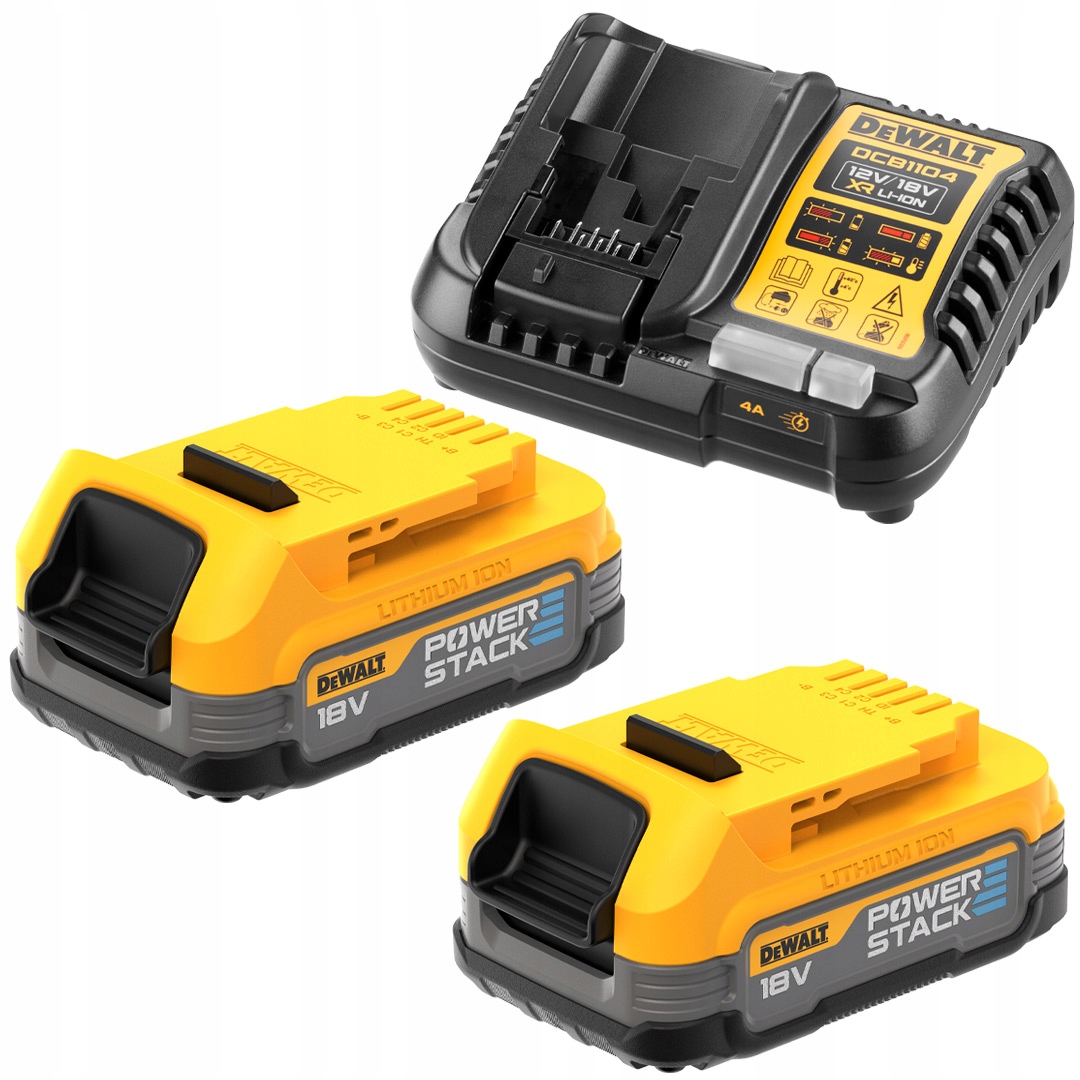 

Ładowarka DCB1104 2x1,7Ah DCBP034 DeWALT DCB1104E2